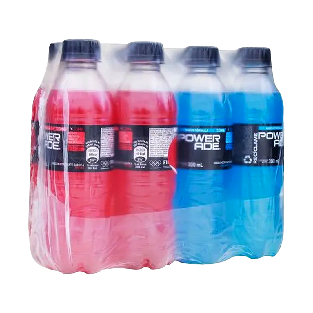 Pack 8 de Powerade Avalancha y Frutas